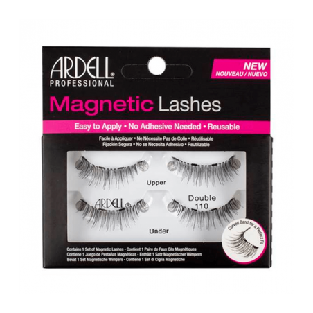 Pestañas postizas magnéticas Lash Natural doble 105