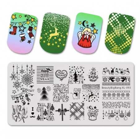 Placas para stamping Beauty BigBang