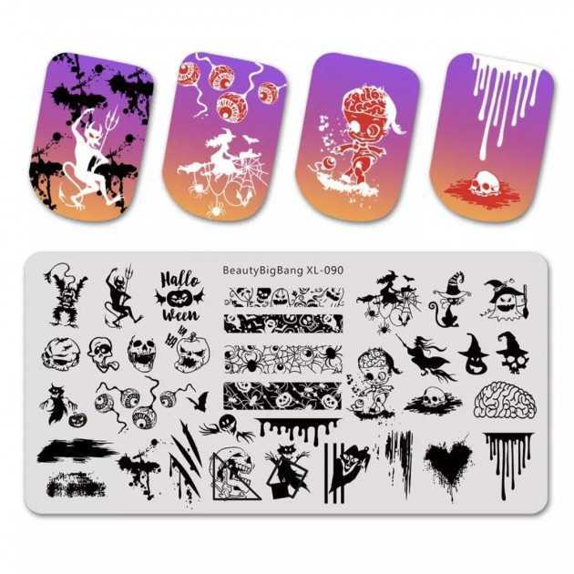 Placas para stamping Beauty BigBang