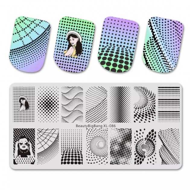 Placas para stamping Beauty BigBang