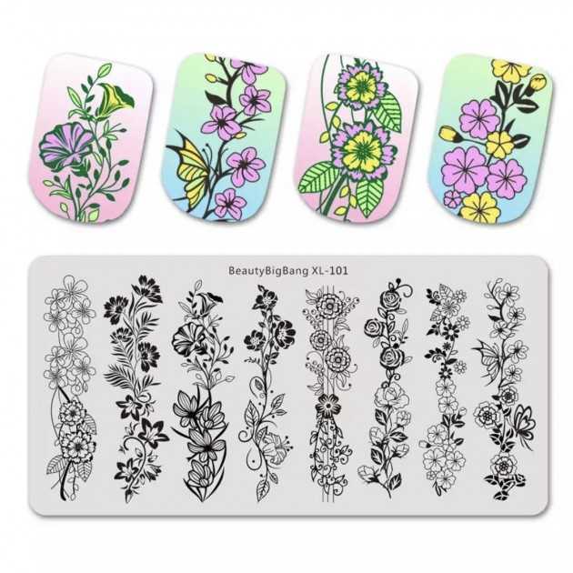 Placas para stamping Beauty BigBang