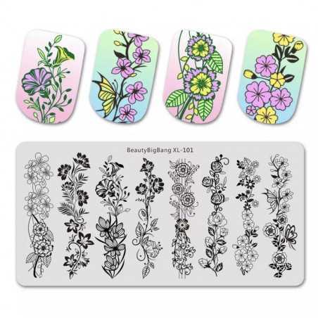 Placas para stamping Beauty BigBang