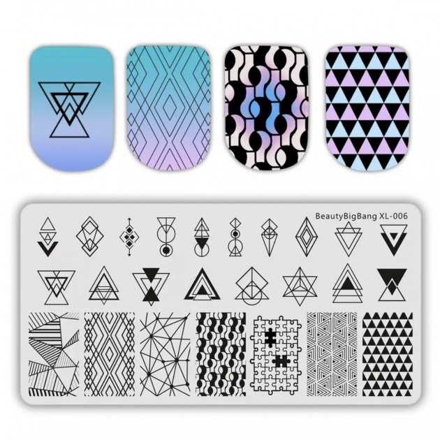 Placas para stamping Beauty BigBang