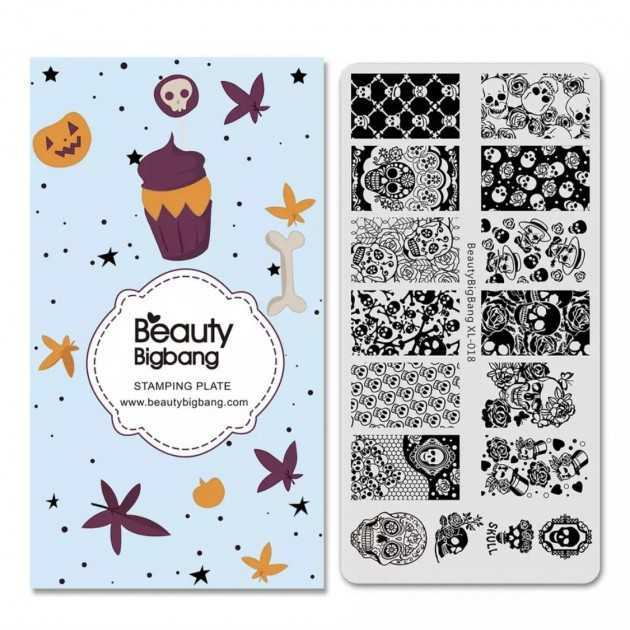 Placas para stamping Beauty BigBang