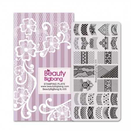 Placas para stamping Beauty BigBang