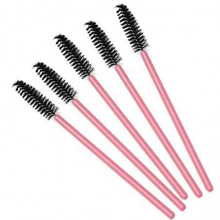 Cepillo de silicona para pestañas y cejas en forma de piña 10 und