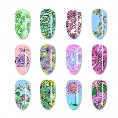 Placa de estampado de uñas Beauty BigBang 088 Beauty BigBang - 2