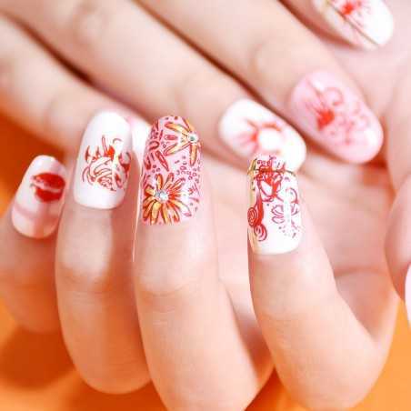 Placa de estampado de uñas Beauty BigBang 096 Beauty BigBang - 5