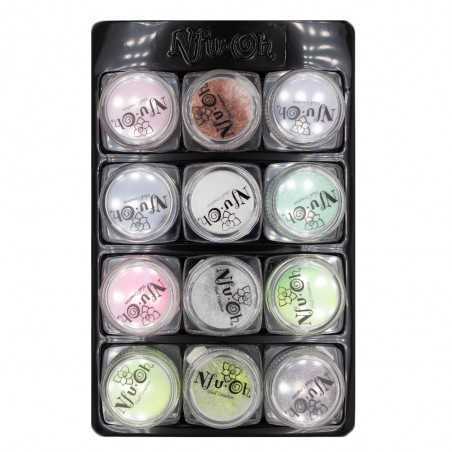 Kit Acrílicos de color NfuOh - Micro Slice Powder 2 NFU Oh - 1