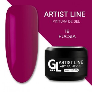 GL Art Paint Gel Fucsia