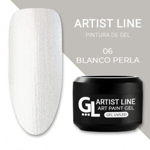 GL Art Paint Gel Blanco Perla