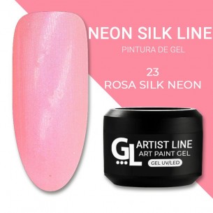 GL Art Paint Gel Neon Silk ROSA