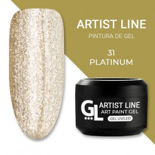GL Art Paint Gel Platino