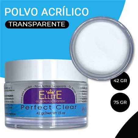 GL Ellite Acrilico Perfect Clear Transparente