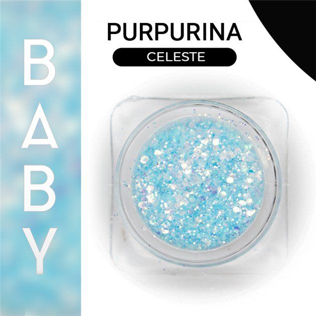 Purpurina Baby Azul Celeste