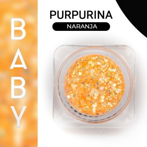 Purpurina Baby Naranja