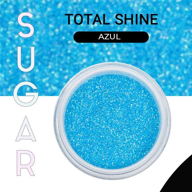 Purpurina Total Shine color Azul