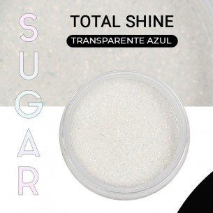 Purpurina Total Shine color transparente azul