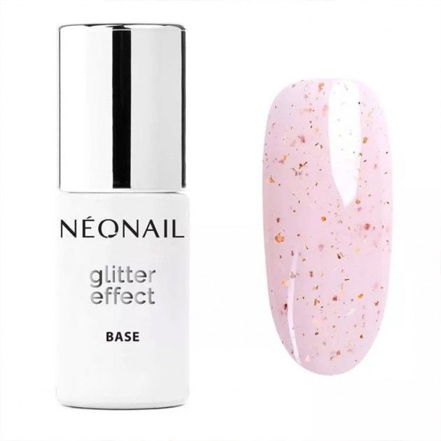 NeoNail Glitter Effect Base - Pink Sparkle Neonail - 1