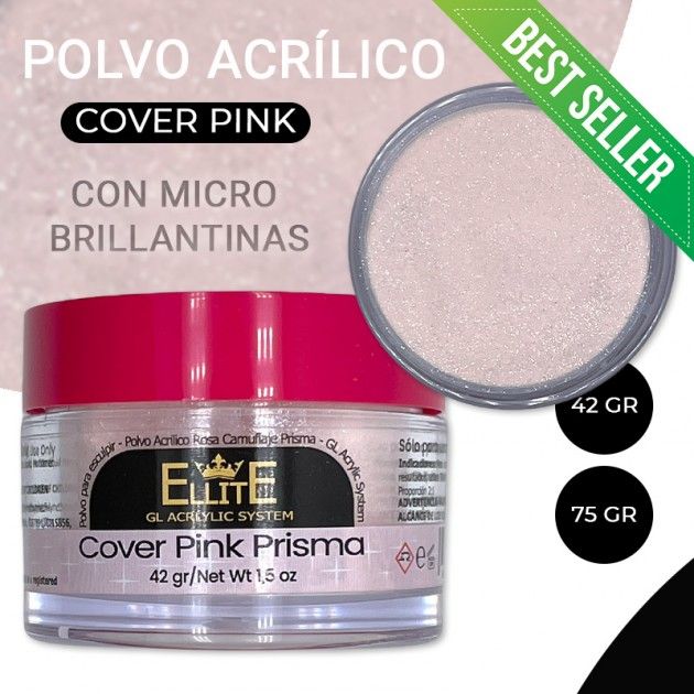 GL Ellite Acrilico Opaque Cover Pink PRISMA GL nails ® - 1