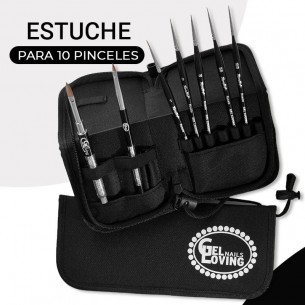 Estuche para 10 pinceles