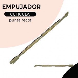 Empujador De Cutícula punta gota recta