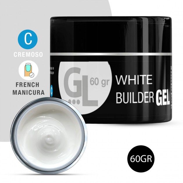 GL Builder Gel WHITE 60 gr GL nails ® - 1