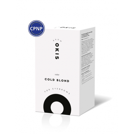 Tinte para cejas con extracto de henna Cold Blond + oxidante OKIS Brow - 1