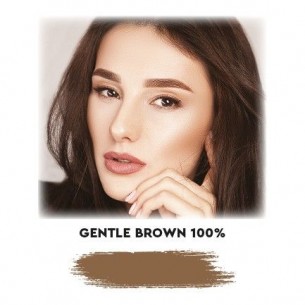Tinte para cejas con extracto de henna Gentle Brown en sobre 5 ml OKIS Brow - 1 2