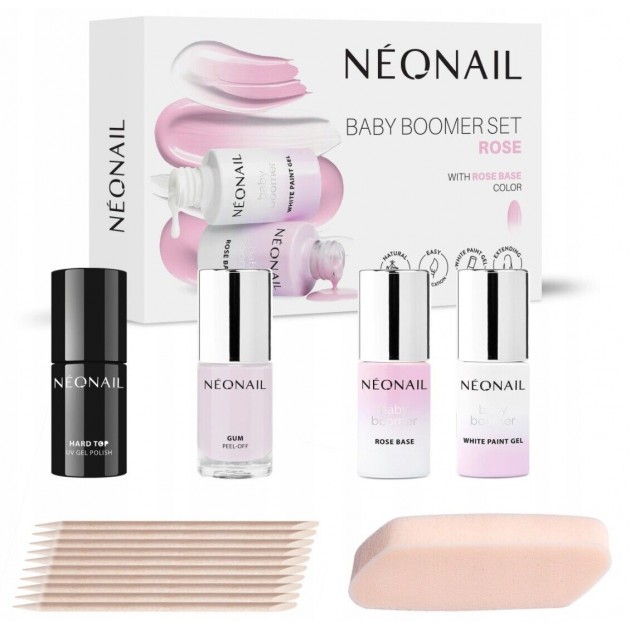 NeoNail Kit de manicura permanente Baby Boomer Pink Neonail - 1