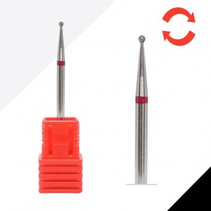 Fresa diamante bola 1.2 mm grano fino lady prof - 1