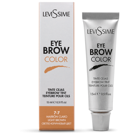 LevisSime tinte para cejas Color Marrón Claro 7-7 15mL