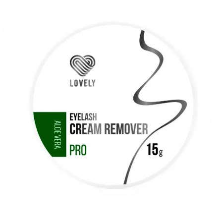 Removedor de pestañas Lovely 15 ml con Aloe Vera