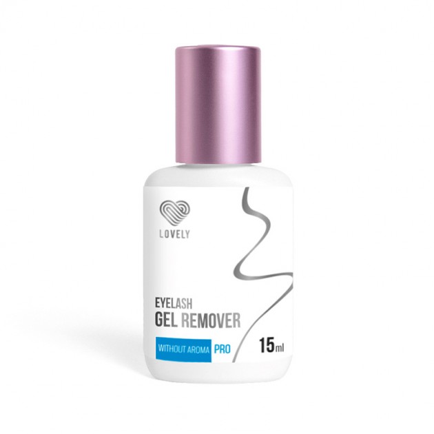 Lovely Remover de pestañas en gel sin aroma 15 ml