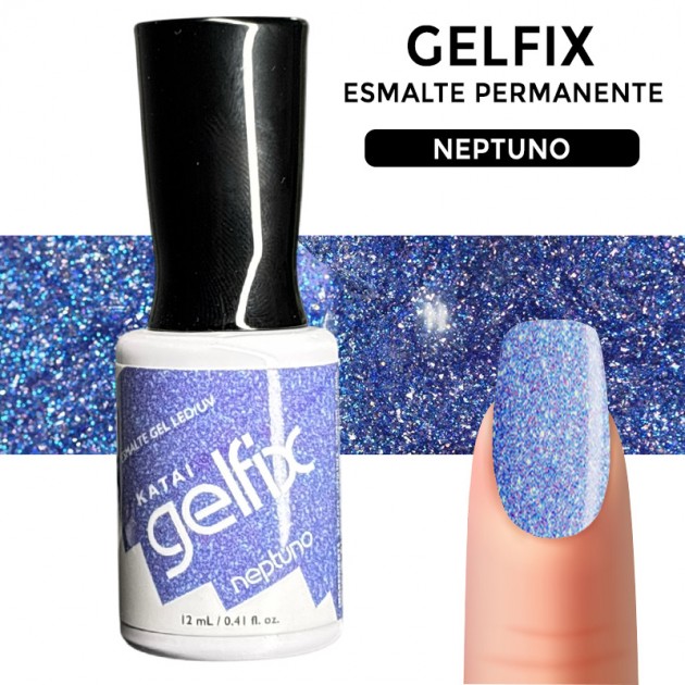 Esmalte permanente GelFix Stars Neptuno 12 ml