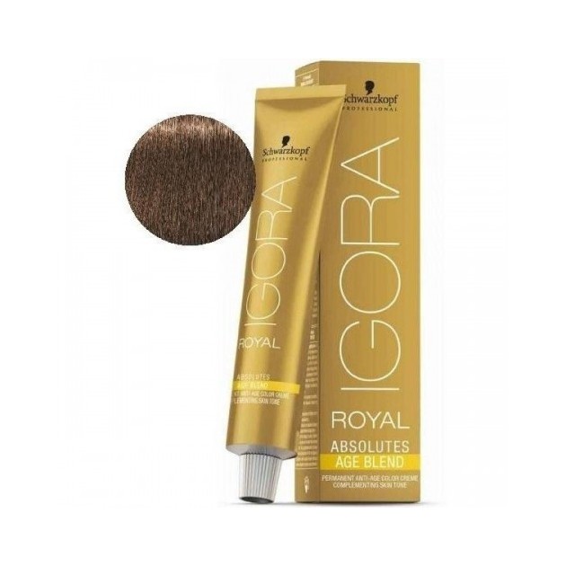 Tinte Absolutes IGORA ROYAL 6-07 Rubio Cobrizo 60 ml