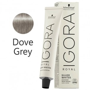 Tinte IGORA ROYAL Silver Whites Gris Platino 60 ml