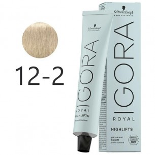 Tinte IGORA ROYAL Highlifts 12-2 Superaclarante Humo 60 ml
