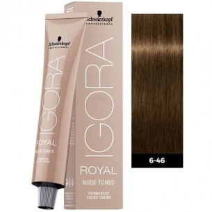 Tinte IGORA ROYAL Nude Tones 6-46 Rubio Oscuro Beige Chocolate 60 ml
