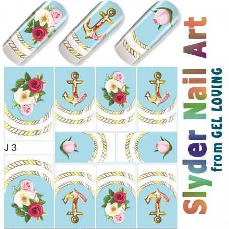 Slyder Nail Art J03