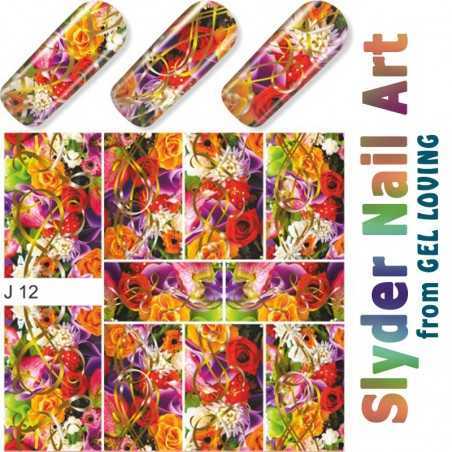 Slyder Nail Art J12