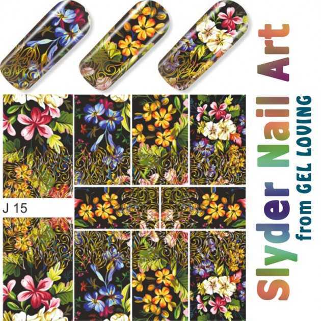 Slyder Nail Art J15
