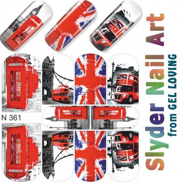 Slyder Nail Art N361